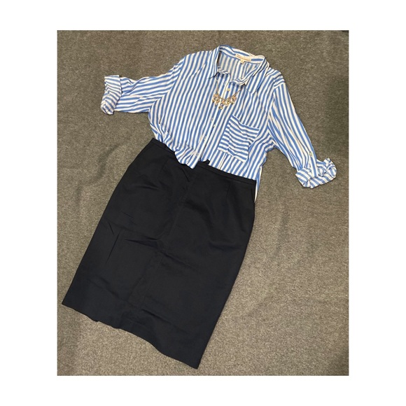 Talbots Dresses & Skirts - Navy blue pencil skirt Talbots Dresses & Skirts - Navy blue pencil skirt